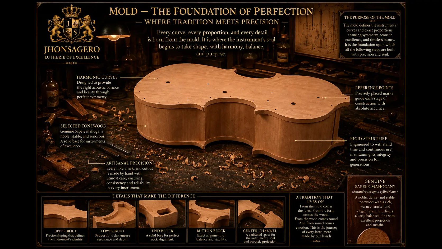 Mold and construction foundation